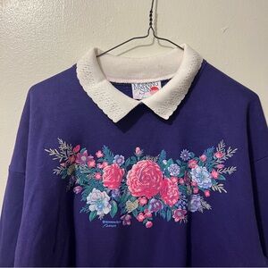 Morning Sun Women's Purple Sweatshirt